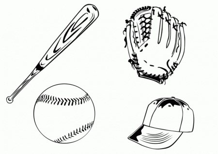 Baseball-coloring-17 | Free Coloring Page Site