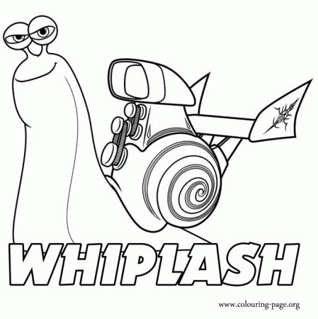 Turbo - Whiplash coloring page