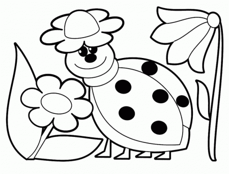 Free games for kids » Animals coloring pages for babies 68