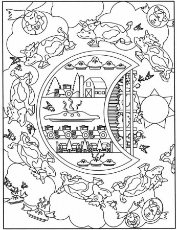 Dover Publications Coloring Pages Printable | Printable Coloring Pages