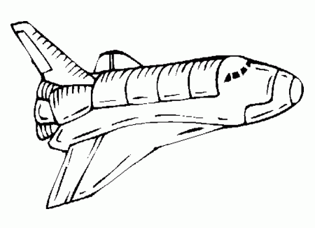 Space Shuttle Coloring Pages | Clipart Panda - Free Clipart Images