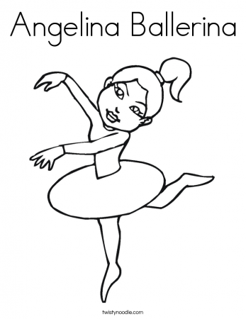ANGELINA Colouring Pages (page 3)