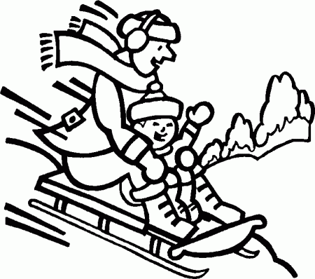 Snow Coloring Pages 2011