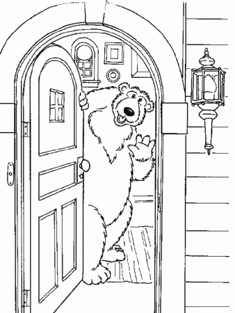 he house Colouring Pages