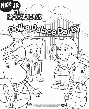 Pablo Backyardigans Coloring Pages 2014 | Sticky Pictures