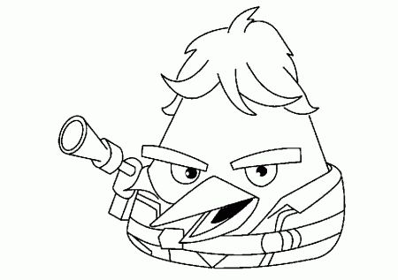 Angry Birds and Gun Coloring Pages : New Coloring Pages