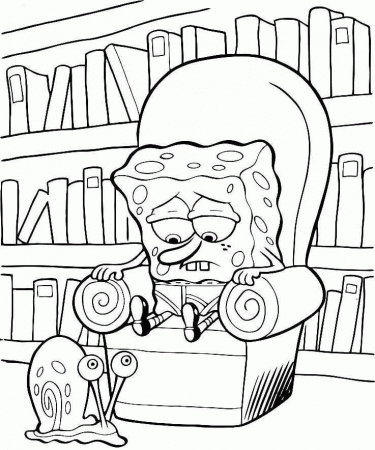 gary snail 本0 Colouring Pages