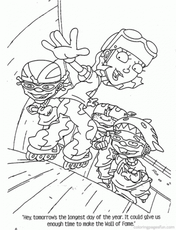 Rocket Power Coloring Pages 71 | Free Printable Coloring Pages 