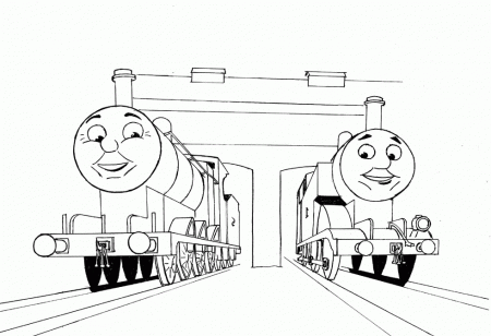 Thomas And Friends James and Percy Coloring For Kids |Thomas 