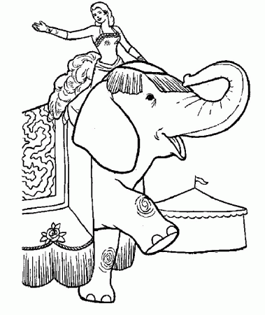Elephants Coloring Pages 8 | Free Printable Coloring Pages 