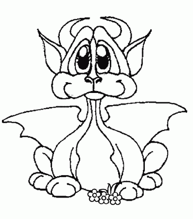 Printable Dragon Coloring Pages | Coloring