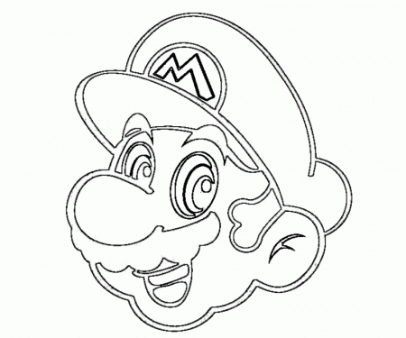 13 Super Mario Coloring Page