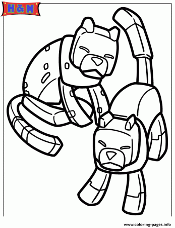 Print minecraft cats Coloring pages