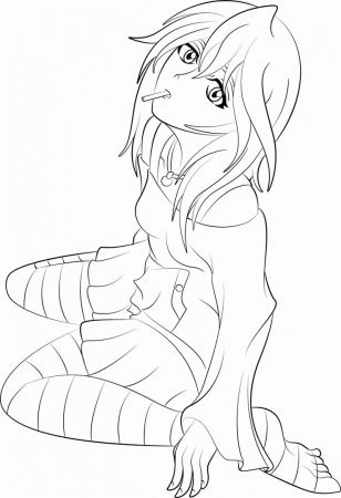 Rosario Vampire - Coloring Pages for Kids and for Adults