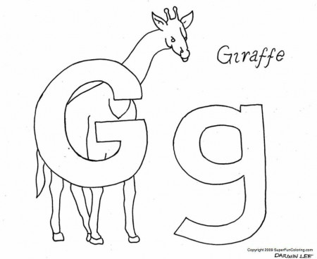 Alphabet Colouring Book Free - High Quality Coloring Pages