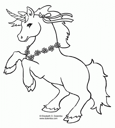 unicorn coloring pages | Only Coloring Pages