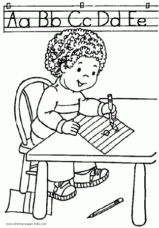 Drawing Classroom #68045 (Buildings and Architecture) – Printable coloring  pages