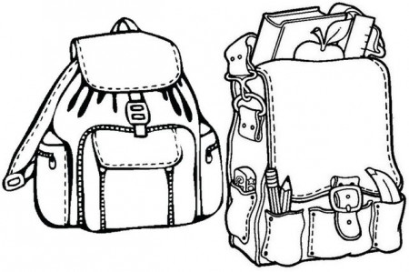 Leather Bag Coloring Page | Bags, Leather bag, Leather