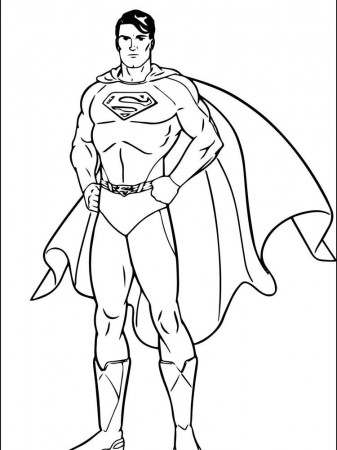 batman superman coloring pages. We have a Superman Coloring Page collection  that you can… | Superman coloring pages, Batman coloring pages, Superhero coloring  pages