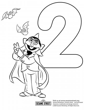 count from sesame street coloring pages | Best Coloring Page Site