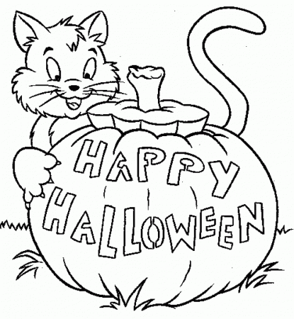 Halloween Printables Free Coloring Pages Free Printable Halloween ...