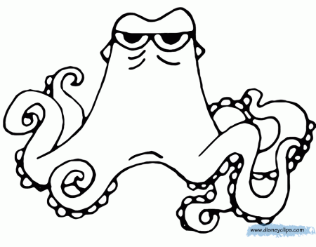 Finding Dory Printable Coloring Pages | Disney Coloring Book