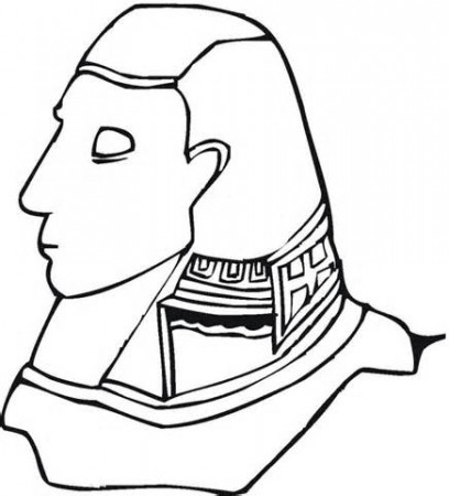 Great Sphinx Coloring Page Coloring Pages