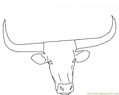 Guide Texas Longhorns Blank Coloring Pages Designs Canvas, Genius ...