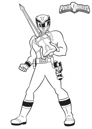 Power Ranger Printable Coloring Pages | Free Coloring Pages