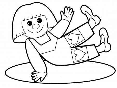 Toys coloring pages for babies 28 / Toys / Kids printables ...