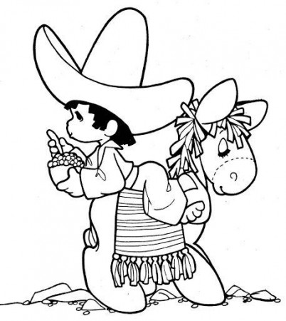 Mexico - Coloring Pages for Kids and for Adults