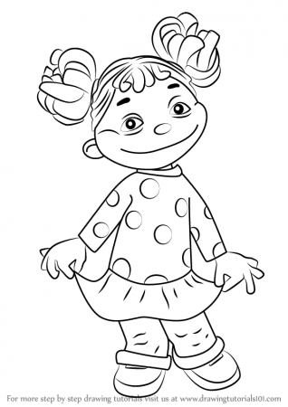 Gabriela - Sid The Science Kid Coloring Page