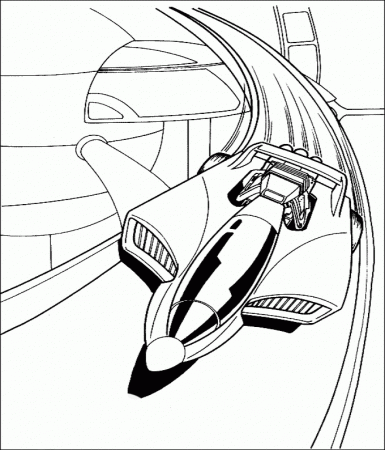 Hot Wheels Track Coloring Pages - High Quality Coloring Pages