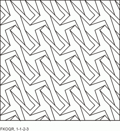 Tessellation Coloring Pages Free Printable Tessellation Coloring ...