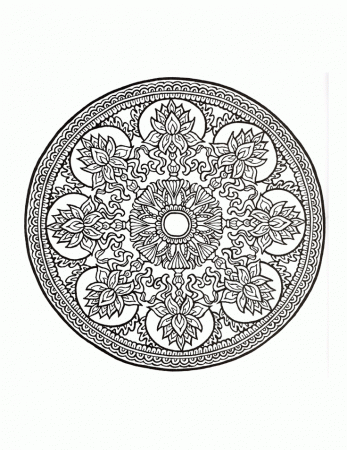 fractal coloring pages 17009, - Bestofcoloring.com