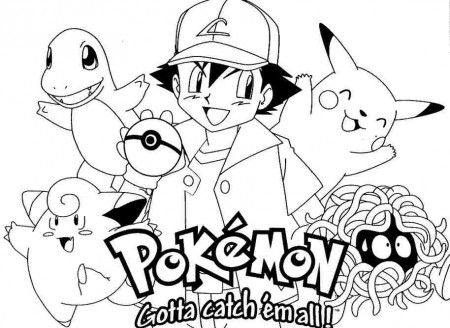 Free Pokemon Coloring Pages To Print - Coloring Pages