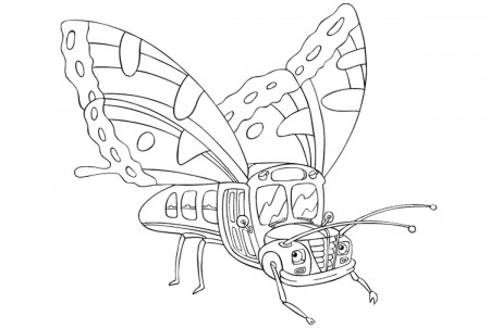 The Magic School Bus Coloring Pages