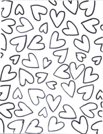 Lovely Heart Collection - Blank Heart Coloring Pages & Crafting Templates -  What Mommy Does