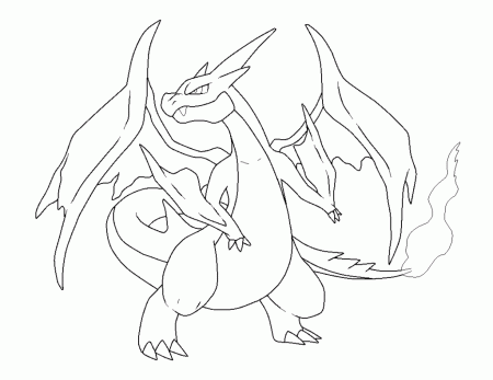 Free Pokemon Coloring Page Charizard, Download Free Pokemon Coloring Page  Charizard png images, Free ClipArts on Clipart Library
