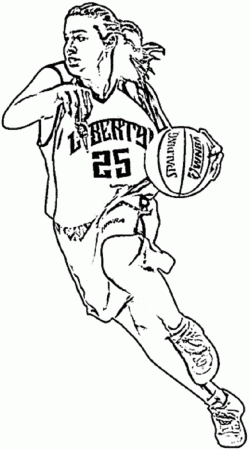 free printable basketball coloring pages player from liberty ...