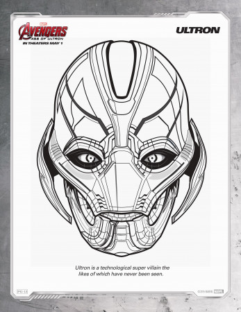 Avengers: Age of Ultron Coloring Sheets #Avengers #AgeOfUltron