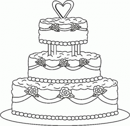 teddy bear birthday cake coloring pages. birthday cake coloring ...