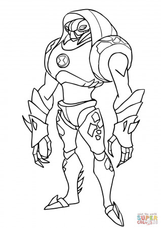 Ben 10 Water Hazard from Ben 10 Coloring Page - Free Coloring Pages Online