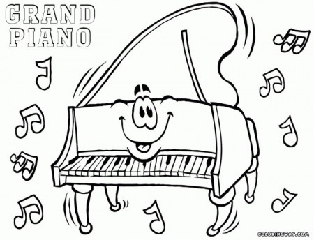 17+ Piano Keyboard Coloring Page | Coloring pages, Color pencil art, Color