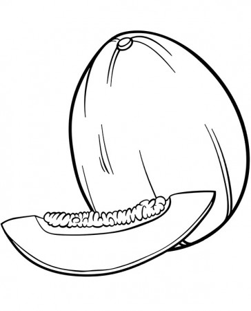 Unique coloring pages with fruits for children to download