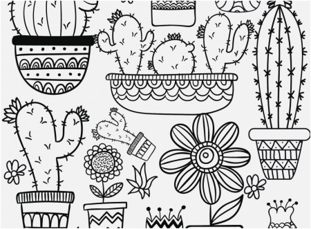 Mindfulness Coloring Pages Image Cactus and Succulent Printable ...