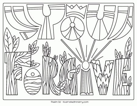 Bible Story Coloring Pages: Spring 2020 - Illustrated Ministry
