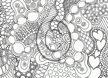 Printable Coloring Pages Adults Difficult - Colorine.net | #16750