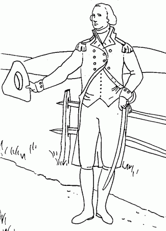 George Washington Coloring Pages Printable | Free Coloring Pages