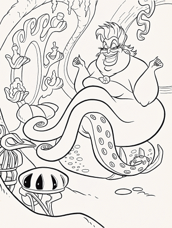 ursula coloring pages | Only Coloring Pages